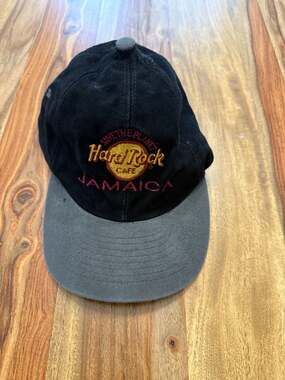 Vintage Hard Rock Cafe Jamaica Save The Planet Snapback Hat